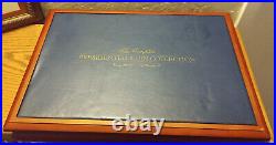 The Complete Presidential Coin Collection 24k Gold Layered Franklin Mint