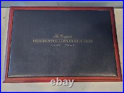 The Complete Presidential Coin Collection 24k Gold Layered Franklin Mint