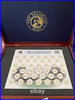 The Complete Presidential Coin Collection 24k Gold Layered Franklin Mint