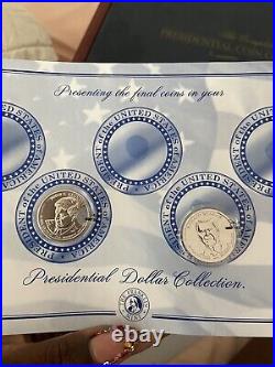 The Complete Presidential Coin Collection 24k Gold Layered Franklin Mint