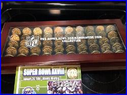 The Danbury Mint Super Bowl Commemorative Coin Collection
