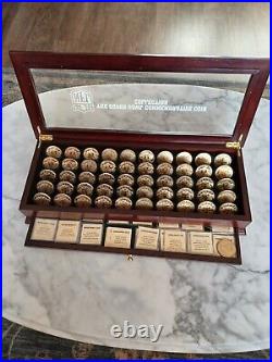 The Danbury Mint Super Bowl Commemorative Coin Collection (Complete)