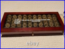 The Danbury Mint Super Bowl Commemorative Coin Collection (Complete) 1967-2023