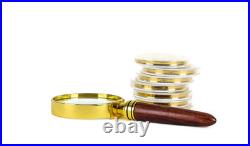 The Franklin Mint Founding Fathers Coin Collection 7-Piece 24-Karat Gold-Pl