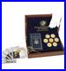 The Franklin Mint Founding Fathers Coin Collection 7-Piece 24-Karat Gold-Plate