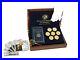 The Franklin Mint Founding Fathers Coin Collection 7-Piece 24-Karat Gold-Plated