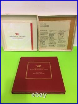 The Franklin Mint State of The Union 1st Edition Solid Bronze 50 Coin Proof Set