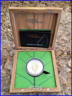 The Gold Leaf Collection 2016 Oak Leaf 1 oz Silver Coin $5 Samoa