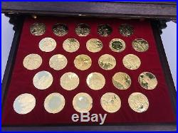 The Masterpieces of Rubens Medals Collection, 100pc 24k Gold Electroplated Coins