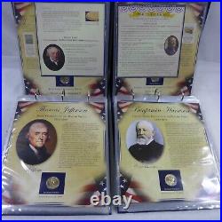 The Presidential Dollar Coin Collection Vol 1 & 2 36 Panels Washington to LBJ