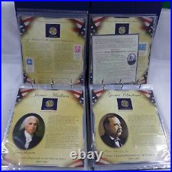 The Presidential Dollar Coin Collection Vol 1 & 2 36 Panels Washington to LBJ