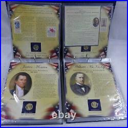 The Presidential Dollar Coin Collection Vol 1 & 2 36 Panels Washington to LBJ