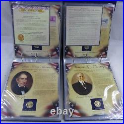 The Presidential Dollar Coin Collection Vol 1 & 2 36 Panels Washington to LBJ