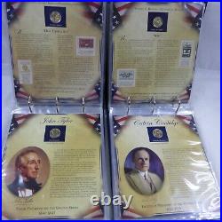 The Presidential Dollar Coin Collection Vol 1 & 2 36 Panels Washington to LBJ