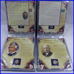 The Presidential Dollar Coin Collection Vol 1 & 2 36 Panels Washington to LBJ