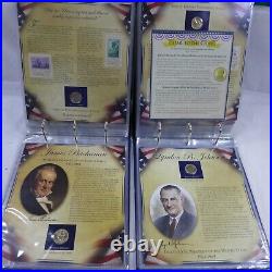 The Presidential Dollar Coin Collection Vol 1 & 2 36 Panels Washington to LBJ