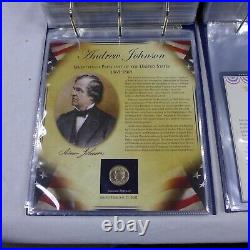 The Presidential Dollar Coin Collection Vol 1 & 2 36 Panels Washington to LBJ