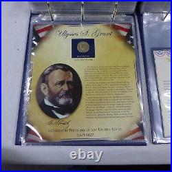 The Presidential Dollar Coin Collection Vol 1 & 2 36 Panels Washington to LBJ