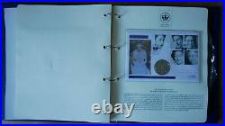 The Queen's Golden Jubilee 2002 Stamp/Coin First Day Cover collection -11 covers