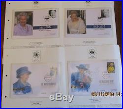 The Queen's Golden Jubilee Collection. RARE. 10 x coin, 10 x stamp covers, 1952-2002