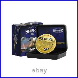 The RAF Collection Gold Coin Medal Spitfire 80th Anniversary Luxe Edition