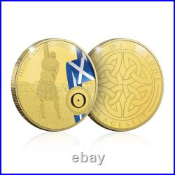 The Scottish Heritage Collection Gold Commemorative Coin Collectable Gift Series