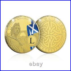 The Scottish Heritage Gold Plated Coin Collection Complete Pack