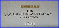 The Sovereign Mintmark Collection 7 Full Sovereign Set By Royal Mint With Coa