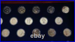 The U. S. Presidential Dollar Collection 24 Karat Gold Edition Franklin Mint