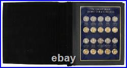 The U. S. Quarter Dollar Collection Gold Plated & Regular Statehood Set 112 coins