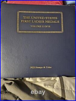 The United States First Ladies 24 Karat Gold Plated Medals Volume 41pc