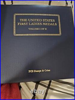 The United States First Ladies 24 Karat Gold Plated Medals Volume 41pc