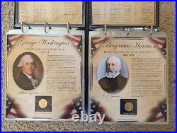The United States Presidents Coin Collection Volume 1&2 (pre-owned, uncirculated)