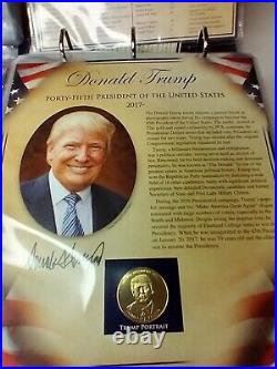 The United States Presidents Coin Collection volume 1&2 (pre-owned) uncirculated