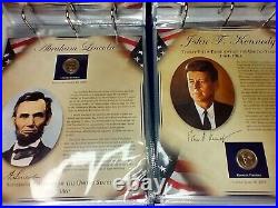 The United States Presidents Coin Collection volume 1&2 (pre-owned) uncirculated