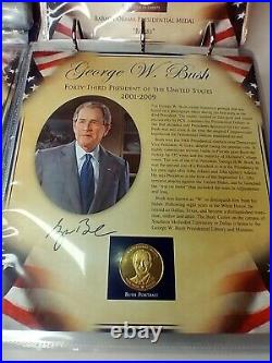 The United States Presidents Coin Collection volume 1&2 (pre-owned) uncirculated