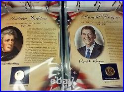 The United States Presidents Coin Collection volume 1&2 (pre-owned) uncirculated