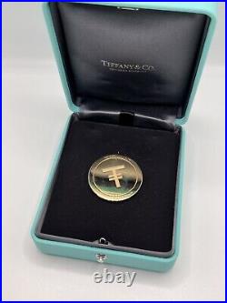 Tiffany & co Tiff Coin Gold 18k Rare Collectible April 2022