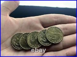 Todd Lassen-Andrew Jackson Golden Dollar Expanded Shell Set-Coin Magic-Mint