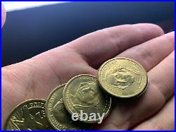 Todd Lassen-Andrew Jackson Golden Dollar Expanded Shell Set-Coin Magic-Mint