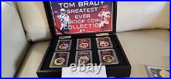 Tom Brady Gold Coin Set