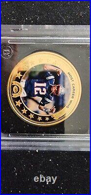 Tom Brady Gold Coin Set