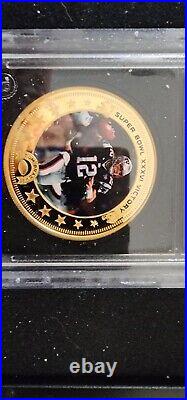 Tom Brady Gold Coin Set