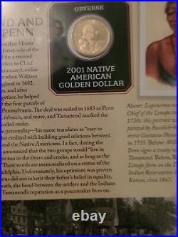 Tribal Folktales Coin Collection Uncirculated Native American Gold Dollars