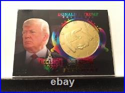 Trump Gold Coin 2020 2021 Rainbow 2/10 #tc5