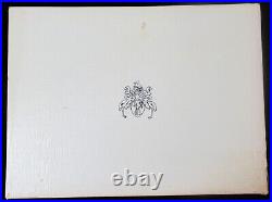 Turks and Caicos 1976 4 Silver and Gold Proof Coin Set in Original Box CoA