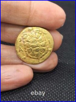 Turtle island of Aegina Coin collectible ancient coin Solid 22K Gold Coin