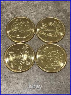 UPDATED 61 Coin Set Disney World 50th Anniversary Disneyland Gold Medallions