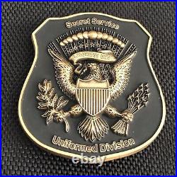 USSS Secret Service BLACK/GOLD REAPER UD BADGE C0VID Challenge Coin #/50