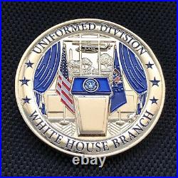 USSS US Secret Service SOS SPECIAL OPERATIONS SECTION GOLD Coin Serialized #/100